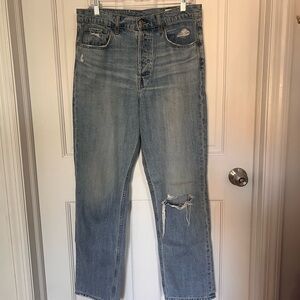 GAP Sky High Straight Denim